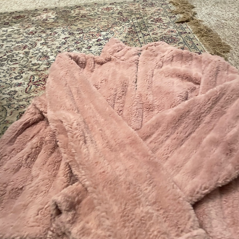 Cozy Pink Fleece Jacket